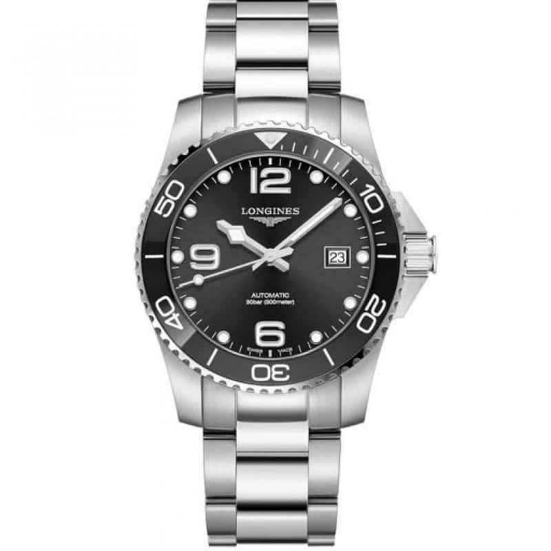 Longines HydroConquest SILVER BLACK