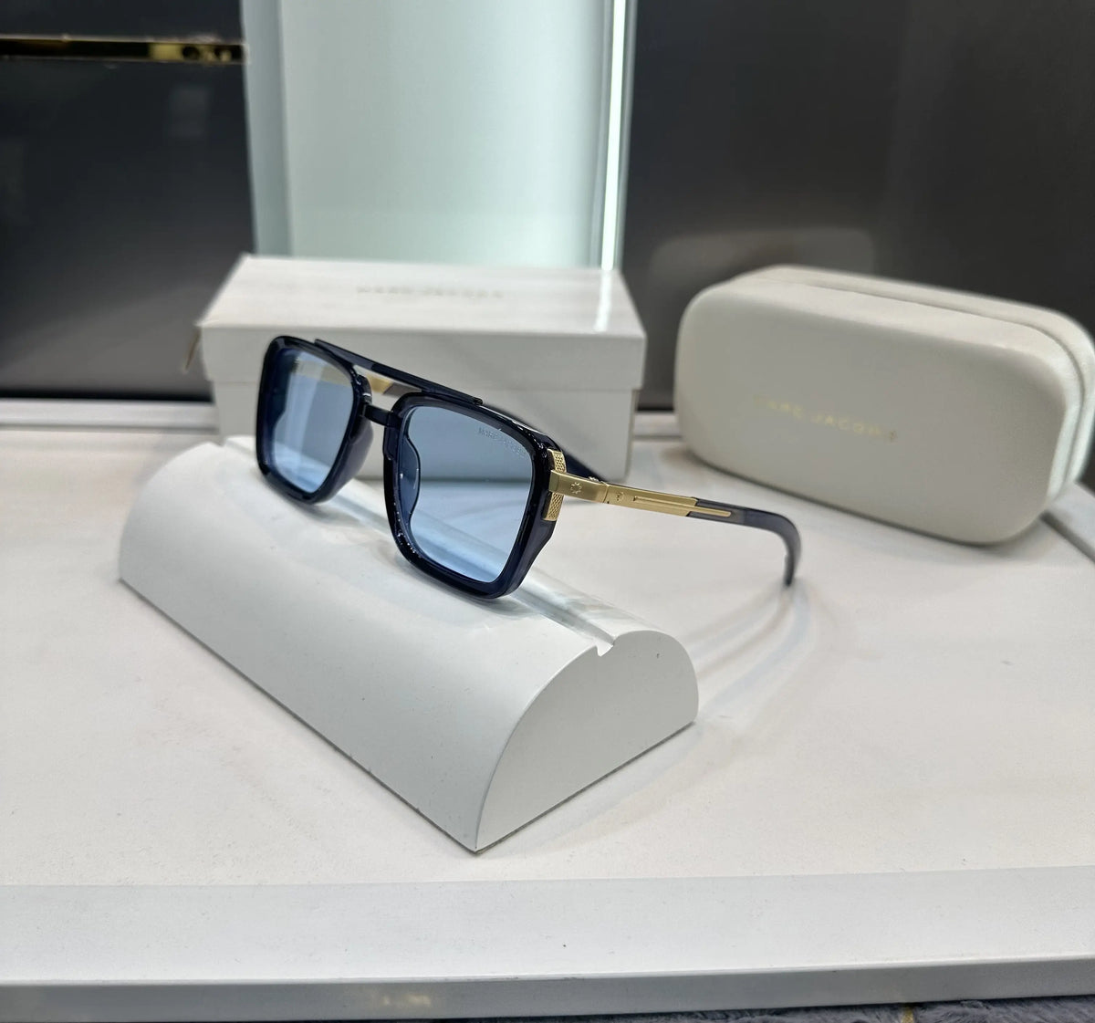 Marc Jacobs Gold Blue Premium Shades 2015