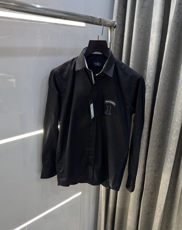 Hacket Black Logo Work Premium Shirt