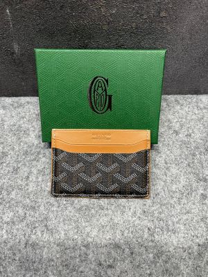 Goyard_Saint-Sulpice_Card_Holder_Case_Wallet_Brown_With_OG_Box_Brown