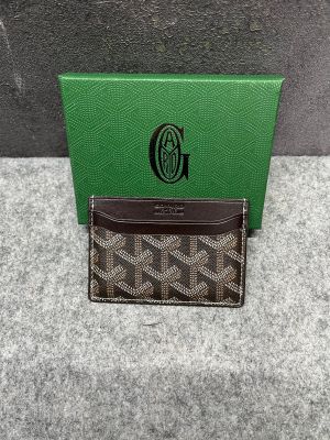 Goyard_Saint-Sulpice_Card_Holder_Case_Wallet_Dark_Brown_With_OG_Box_Dark_Brown