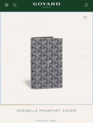 Goyard_Grenelle_Passport_Holder_Cover_With_OG_Box_(Grey)