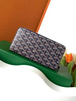 Goyard_GM_Matignon_Continental_Zip_Wallet_Blue_Goyardine_Coated_Canvas_With_OG_Box_Blue_60017