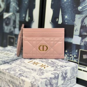 Christian_Dior_Caro_Freesia_Card_Holder_Case_Wallet_Pink_With_Dust_Cover_Box_A5130_Pink