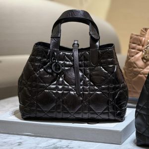 Christian_Dior_Medium_Toujours_Bag_In_Black_Macrocannage_Leather_With_Dust_Cover_Carry_Bag_310_Black