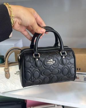Coach_Mini_Rowan_Crossbody_Bag_With_OG_Box_Dust_Cover_&_Carry_Bag_C8_Black