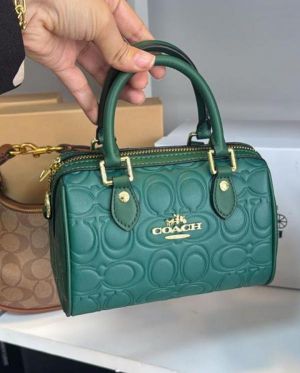 Coach_Mini_Rowan_Crossbody_Bag_With_OG_Box_Dust_Cover_&_Carry_Bag_C8_Green