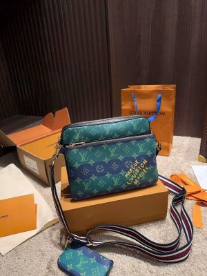 Louis_Vuitton_LV_M45329_Virgil_Abloh_Trio_Messenger_Multi_Crossbody_Bag_With_OG_Box_&_Dust_Bag_(Emerald_Green_Navy_Blue_Gradient)
