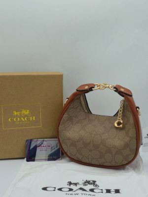 Coach_Small_Jonie_22_Half-Moon_Leather_Shoulder_Bag_In_Signature_Canvas_&_Brown_2088