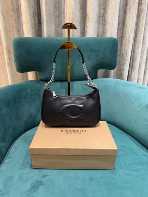 Coach_GB_Teri_Shoulder_Bag_With_Signature_Quilting_With_OG_Box_&_Dust_Bag_(CA548_Black)
