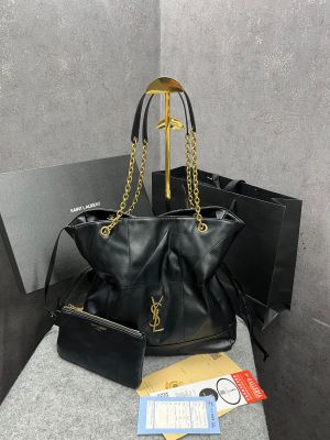 Ysl_Saint_Laurent_Jamie_4.3_Medium_Shoulder_Bag_Black_With_OG_Box_Dust_Cover_&_Carry_Bag_6094_Black