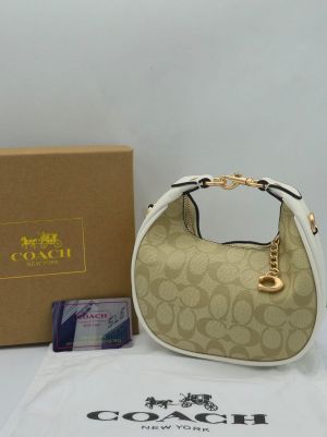 Coach_Small_Jonie_22_Half-Moon_Leather_Shoulder_Bag_In_Signature_Canvas_&_White_2088