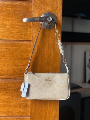 Coach_Nolita_19_White_Khakhi_Sling_Bag_With_Box_Dust_Bag_Sling_Chain