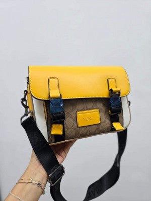 Coach_Track_Crossbody_In_Signature_Canvas_With_Dust_Bag_1680_White_Yellow_Sale