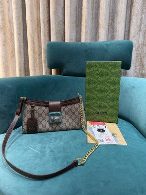 Gucci_Padlock_Brown_&_Khakhi_Small_Shoulder_Bag_With_OG_Box_&_Dust_Bag_88278_Brown_&_Khaki