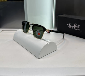 Rayban Black Green Premium Shades 04