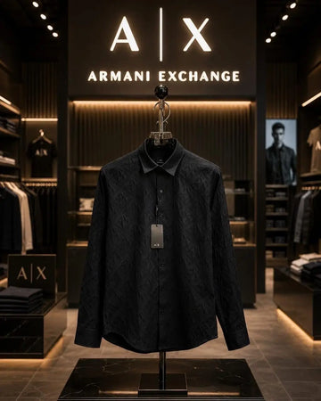 Arman i Exchange Black Luxury Shirt With Premium Box Packing