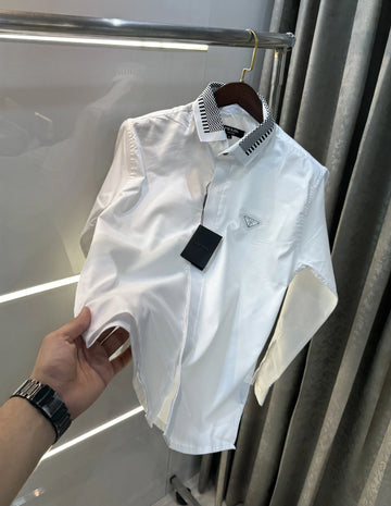 Prada Milano White Designer Premium Shirt