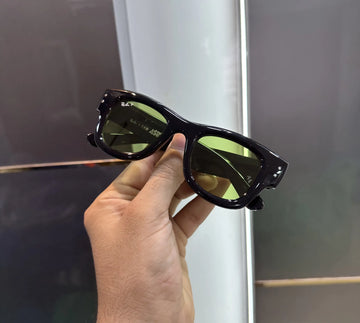 RayBan Black Green Puffer Premium Shades 940