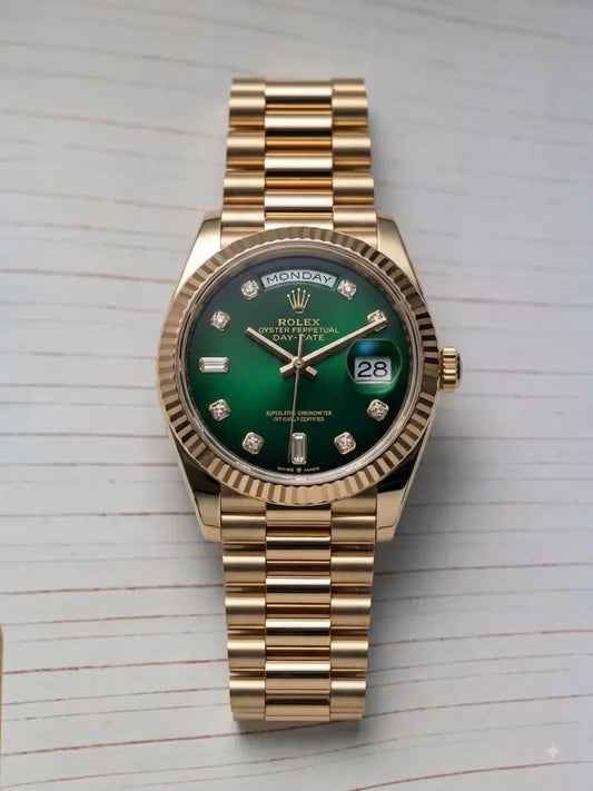 Rolex Day/Date Diamond Gold