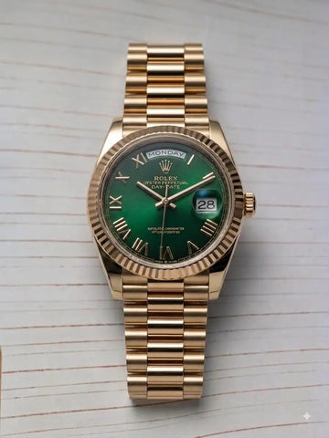 Rolex Day/Date Roman Dial Gold