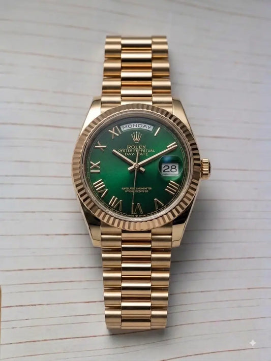 Rolex Day/Date Roman Dial Gold