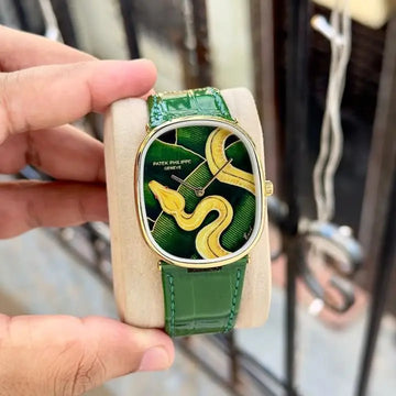 Patek Philippe Golden Ellipse “Burmese Albino Python”