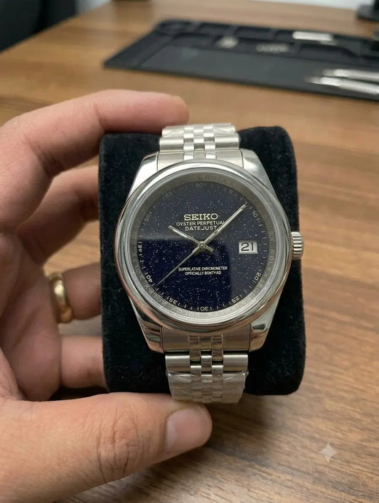 Seiko Galaxy Mod Blue