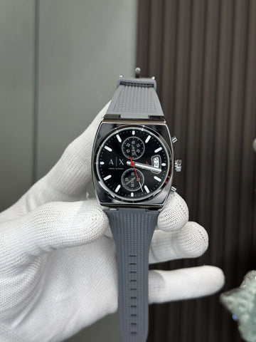 Arman i Exchange Oliver Silver Grey Premium Chronograph Watch