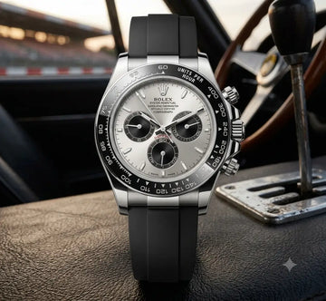 Rolex Daytona Silver Black