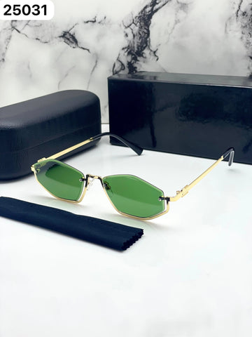 Miu Miu 25031 Gold Green