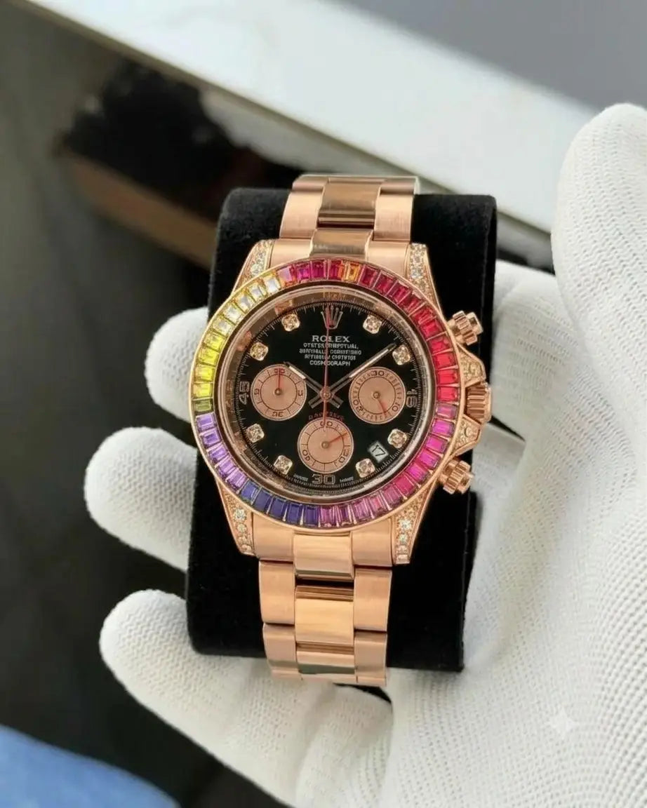 Rolex Rainbow Rosegold