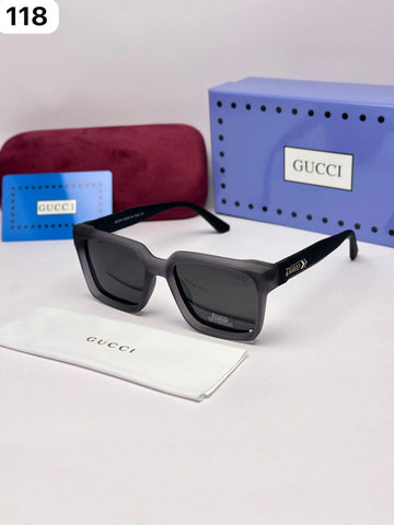 Gucci 118 Grey Black 