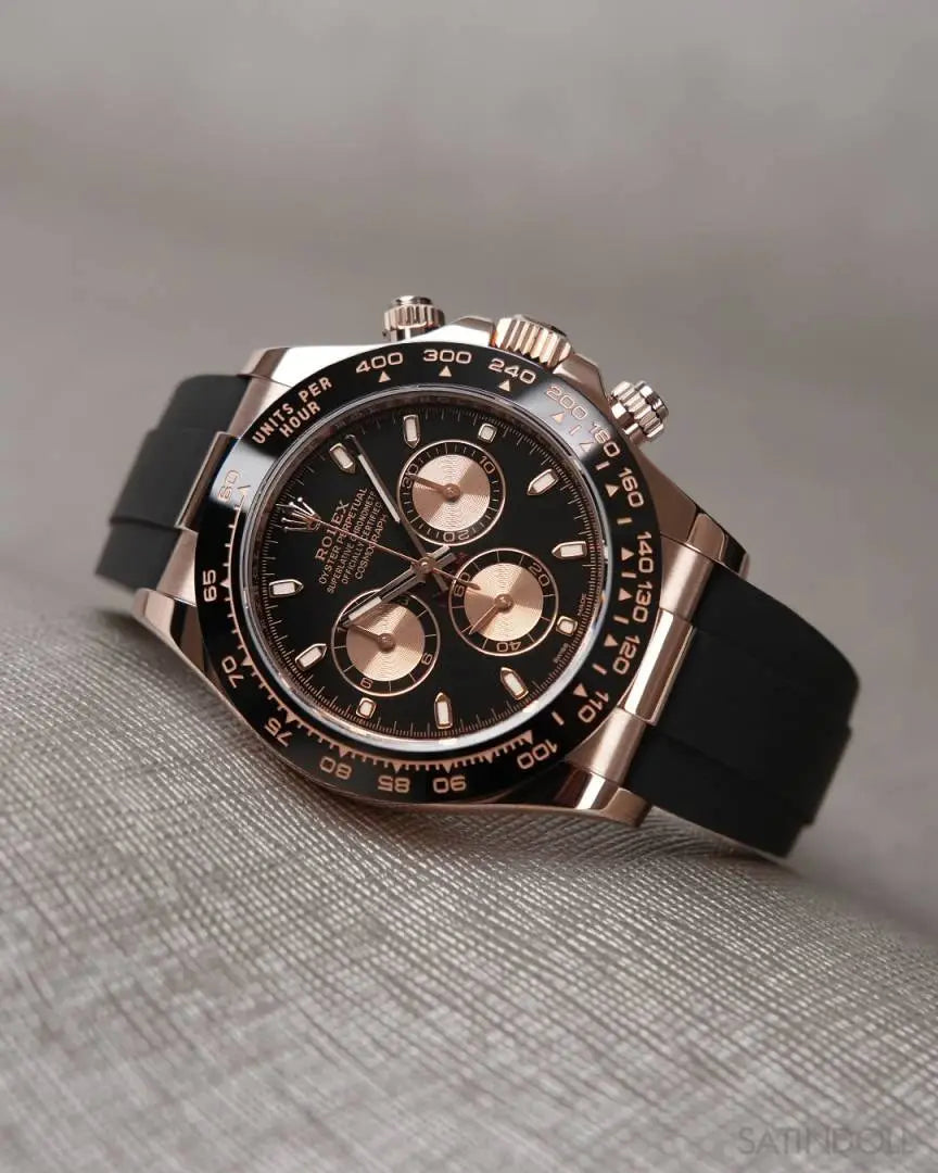 Rolex Daytona Rosegold Black 