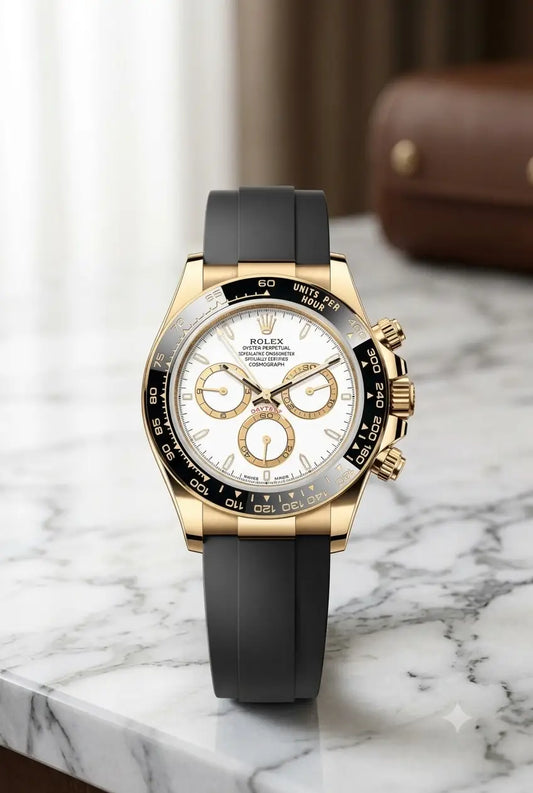 Rolex Daytona Gold/White