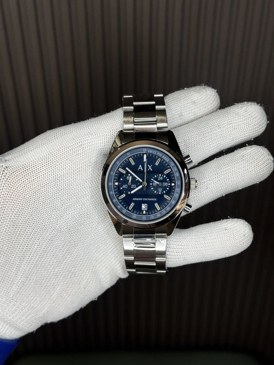Arman i Exchange Silver Blue 2862 Chronograph