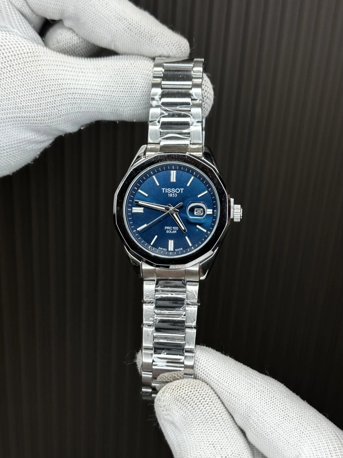 Tisso t PRC100 Silver Blue Premium Watch