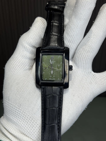 Tisso t T Trend Black Green Premium Chronograph Watch