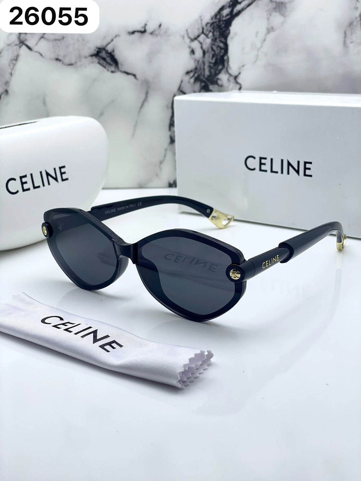 Celine 26055 Gold Black 