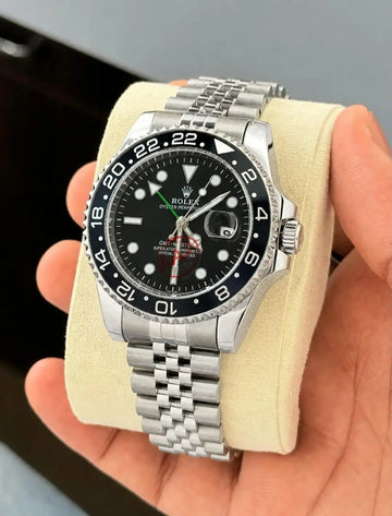 Rolex GMT2 Silver 